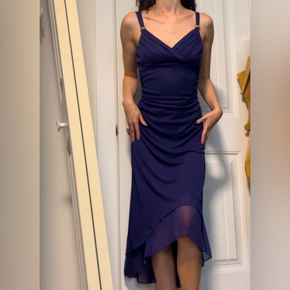 Gorgeous vintage 90s purple formal dress xs